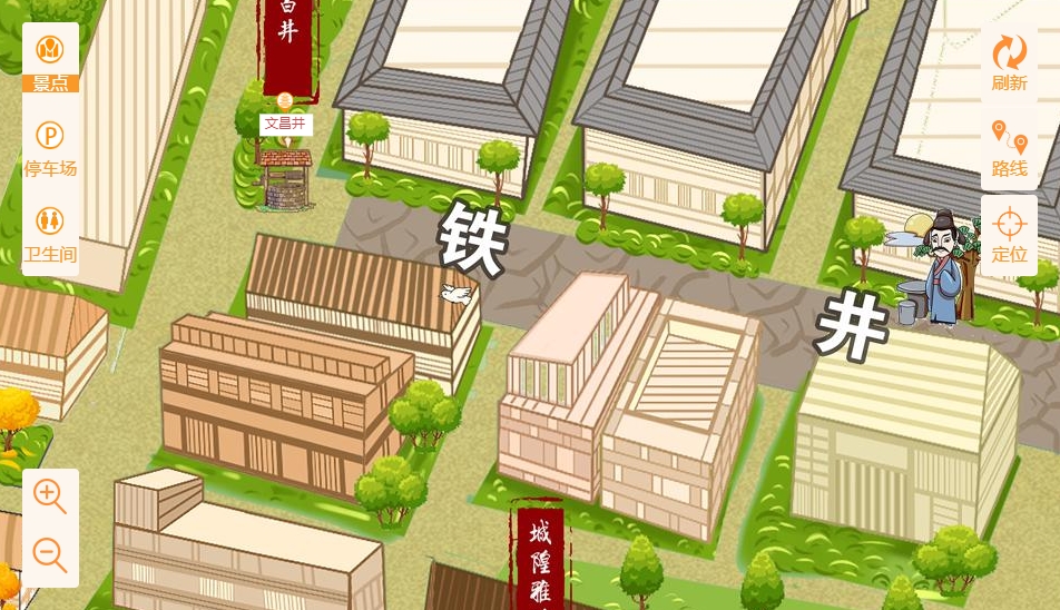 延安智慧景区：手绘地图与语音导览的完美融合